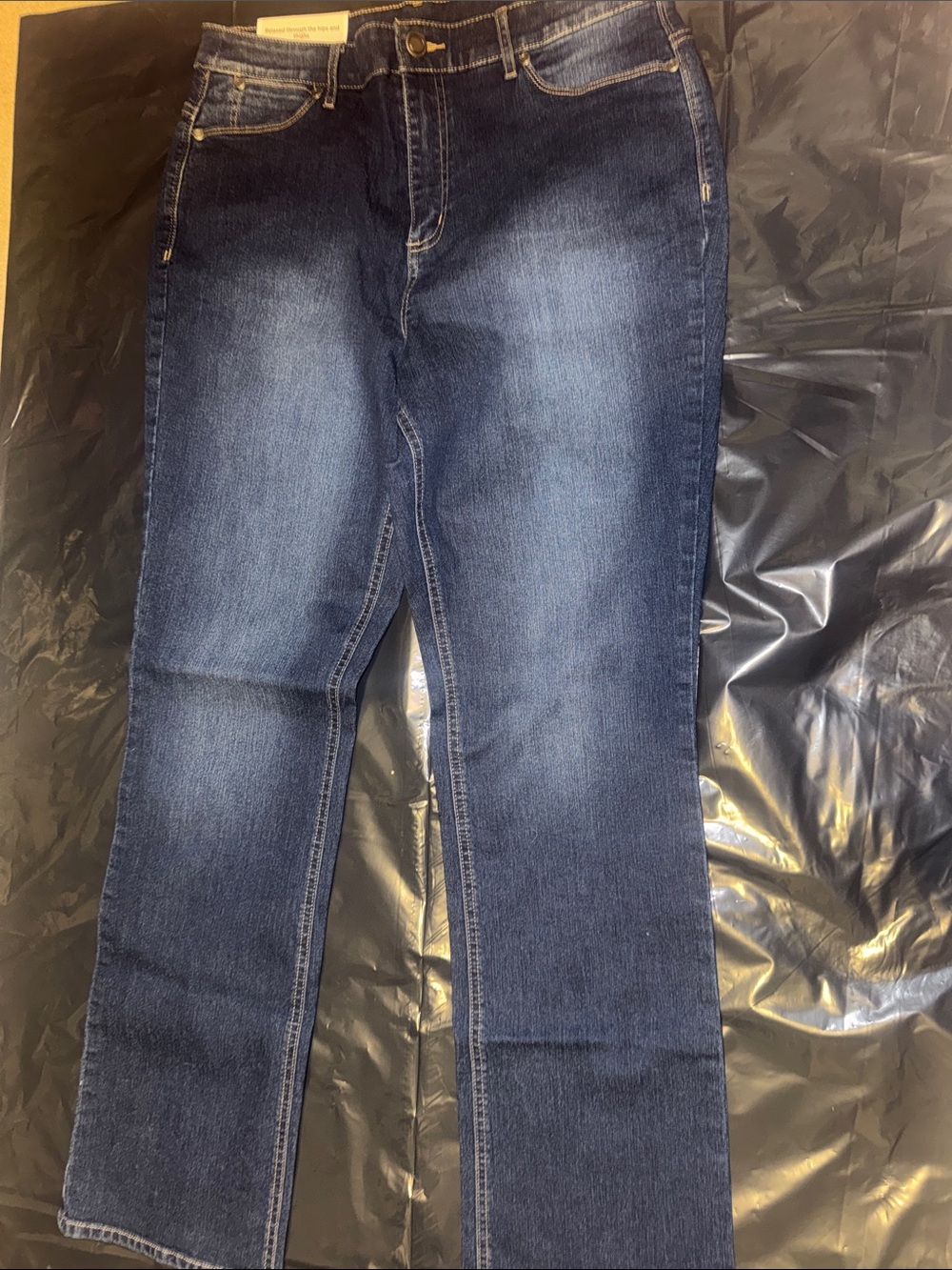 Christopher & Banks Women's Straight-Leg Jeans - Barely there.